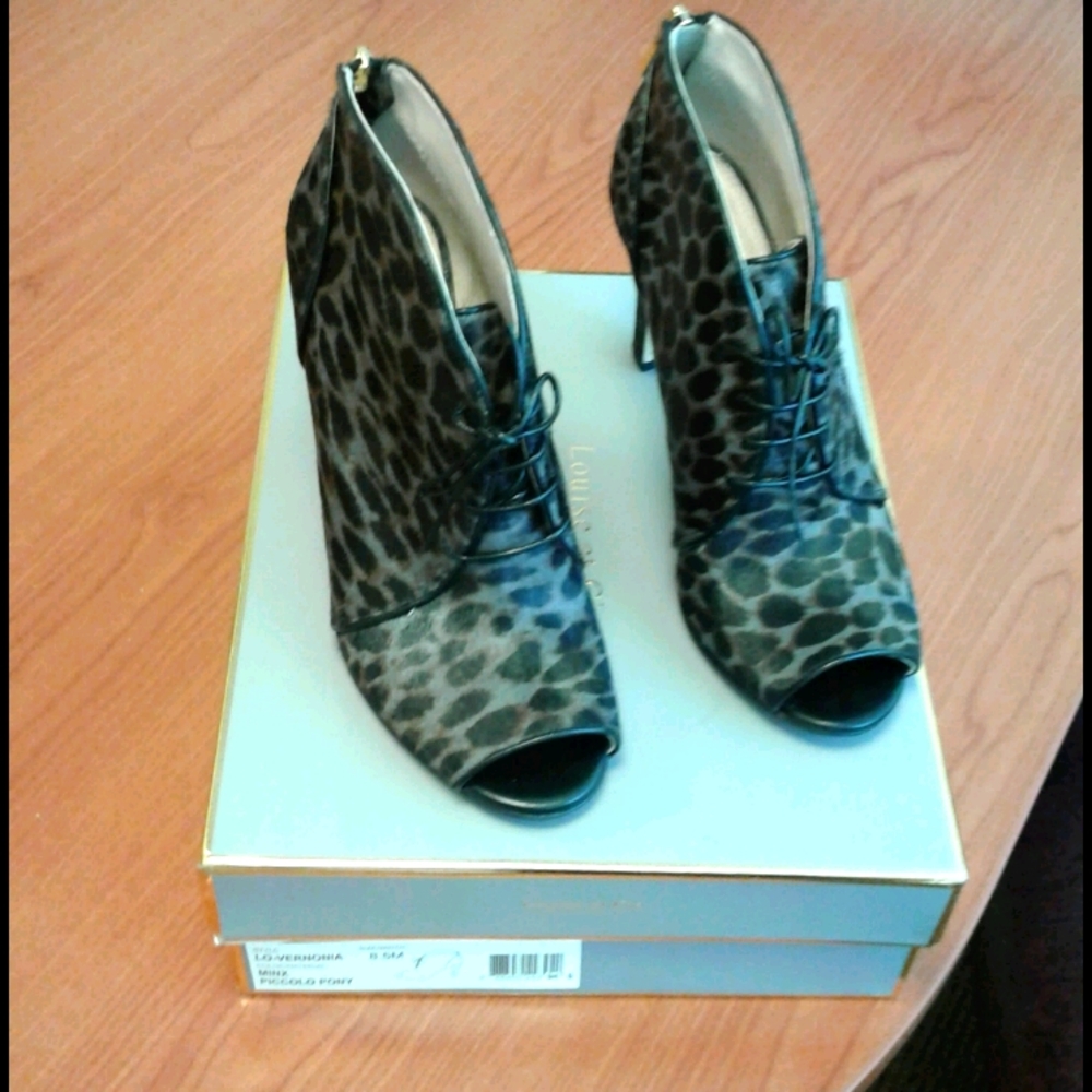 Louise et Cie Lo-Vernonia Piccolo Pony peep toe